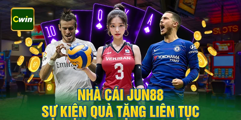 Đơn vị nhà cái Jun88 thường tung ra nhiều ưu đãi khủng